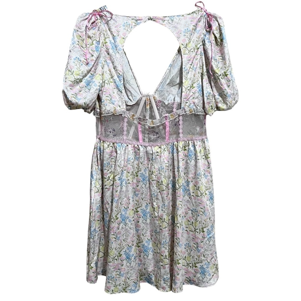 FOR LOVE & LEMONS Glitter Garden Cap Sleeve Dress - Picture 6 of 14